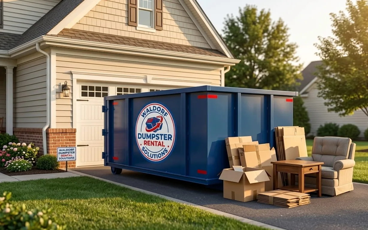 Dumpster rental in St. Charles MD Roll-off dumpster rental serving St. Charles, MD